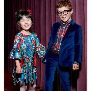 Appaman Suit Ocean Blue Velvet